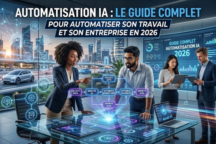 Automatisation IA : le guide complet pour automatiser son travail et son entreprise en 2026